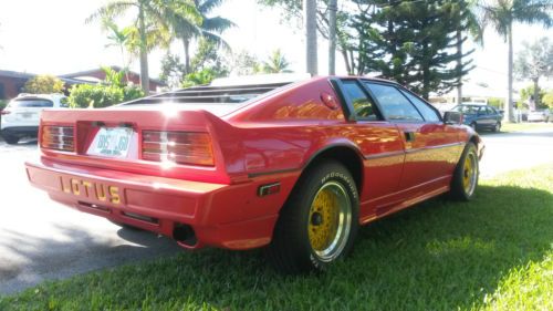 1985 lotus esprit turbo fully restored