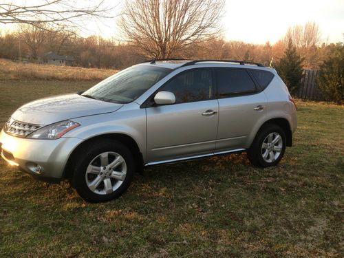 2006 4x4 nissan murano suv loaded dvd sunroof backup camera bose radio leather