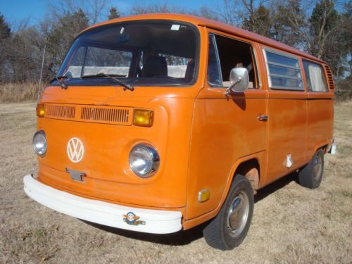 1973 vw bus hardtop hard top camper ogp low reserve video