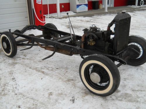 1930 ford model a chassis rebuilt motor