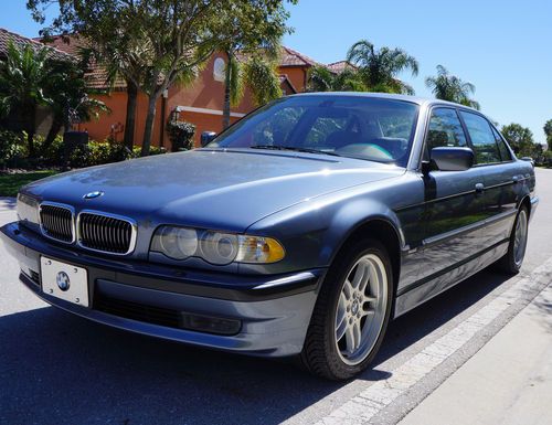 2001 bmw 740il base sedan 4-door 4.4l