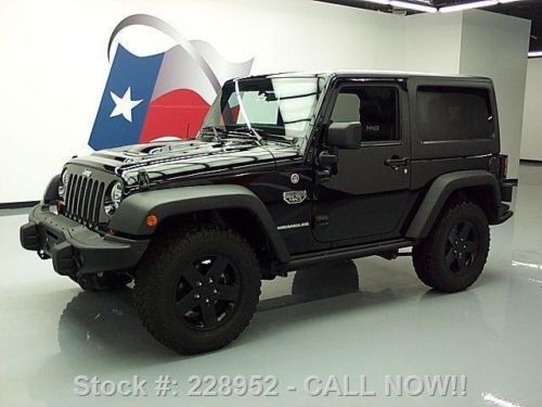 2012 jeep wrangler call of duty mw3 hard top 4x4 37k mi texas direct auto