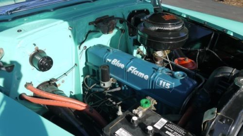 One Owner 1953 Chevrolet Belair 2 Door Sedan Completely Restored Blue Flame Six, US $32,995.00, image 32