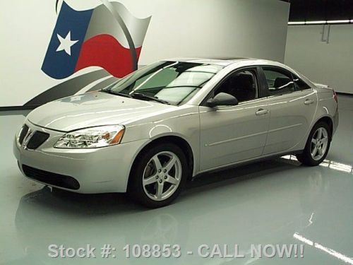 2007 pontiac g6 v6 sunroof cruise ctrl alloy wheels 58k texas direct auto