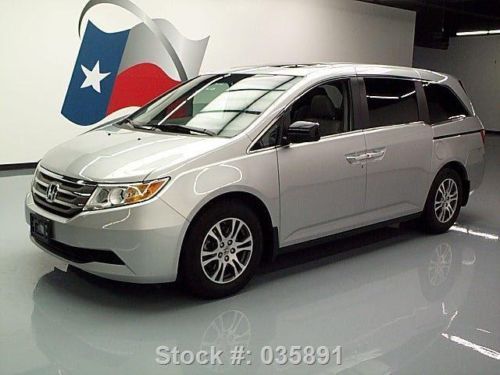 2011 honda odyssey ex-l 8-pass sunroof dvd rear cam 36k texas direct auto