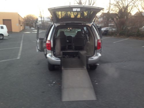Van  wheelchair handicap chrysler town count 2003  ims power rear ramp hand con