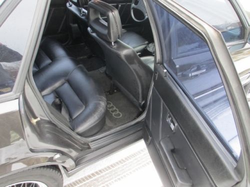 1986 Audi 4000 Quattro CS Sedan 4-Door 2.2L, image 2