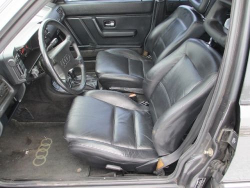 1986 Audi 4000 Quattro CS Sedan 4-Door 2.2L, image 3