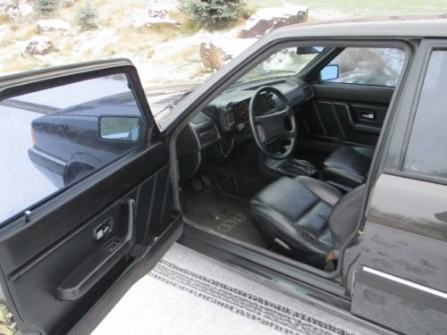 1986 Audi 4000 Quattro CS Sedan 4-Door 2.2L, image 4