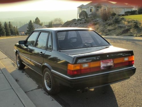 1986 Audi 4000 Quattro CS Sedan 4-Door 2.2L, image 7