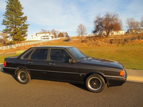 1986 Audi 4000 Quattro CS Sedan 4-Door 2.2L, image 9