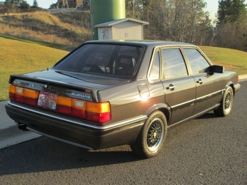 1986 Audi 4000 Quattro CS Sedan 4-Door 2.2L, image 10