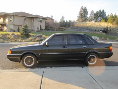 1986 Audi 4000 Quattro CS Sedan 4-Door 2.2L, image 13
