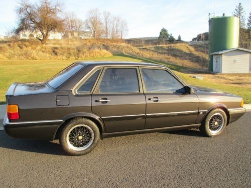 1986 Audi 4000 Quattro CS Sedan 4-Door 2.2L, image 14
