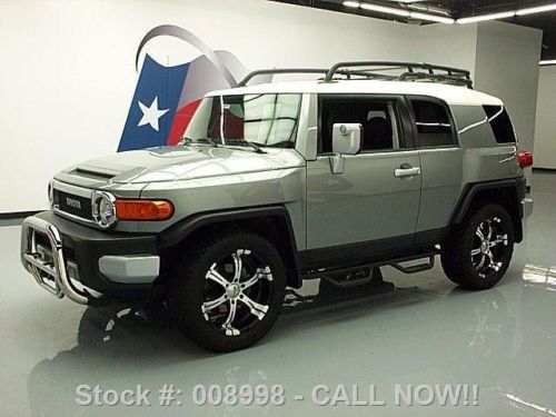 2010 toyota fj cruiser auto rear cam 20&#034; wheels 38k mi texas direct auto