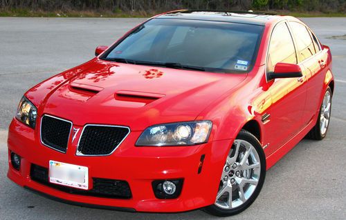 2009 pontiac g8 gxp sedan 4-door 6.2l