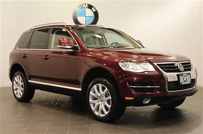 2010 volkswagen touareg 4x4 v6 automatic sunroof heated seats awd