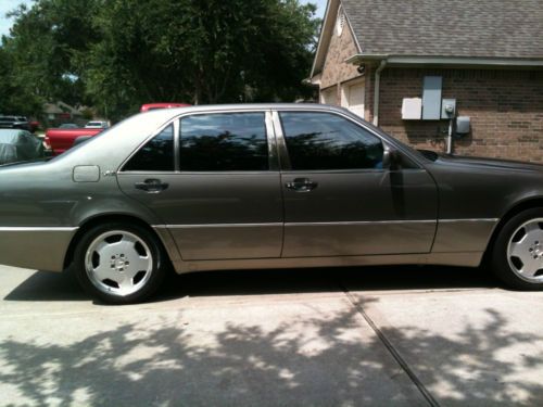 1992 mercedes-benz 600sel base sedan 4-door 6.0l exc cond new michelins no resrv