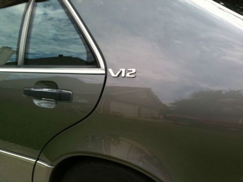 1992 Mercedes-Benz 600SEL Base Sedan 4-Door 6.0L Exc Cond New Michelins No Resrv, image 4