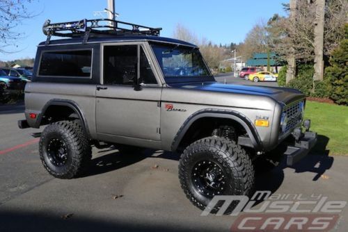 1968 bronco ican jr, 5.0 efi, gps navigation, 4-speed, power front disc brakes