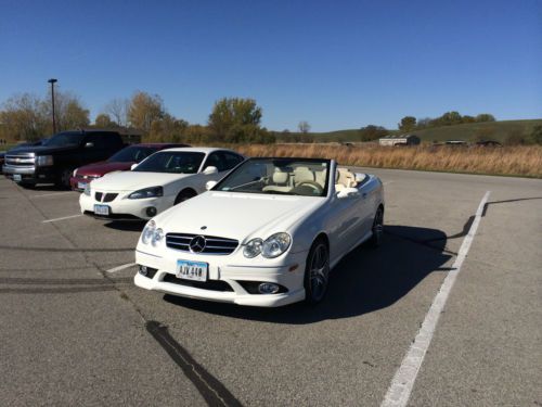 2006 mercedes-benz clk500 base convertible 2-door 5.0l