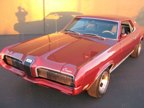 1970 mercury cougar------rare xr 7------351 cleveland------sharp looking driver-