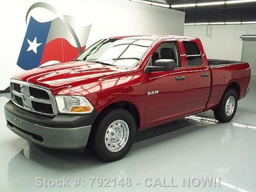 2009 dodge ram quad cab v6 auto 6-pass bedliner 49k mi texas direct auto