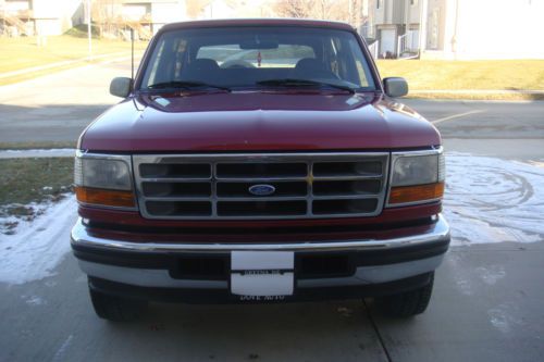 1995 ford bronco eddie bauer sport utility 2-door 5.8l