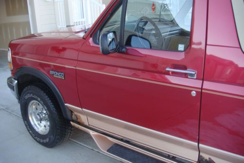 1995 Ford Bronco Eddie Bauer Sport Utility 2-Door 5.8L, image 14