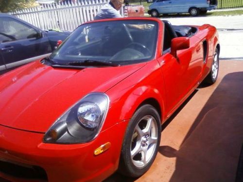 2001 toyota mr2 spyder base convertible 2-door 1.8l