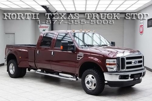 2009 ford f350 diesel 4x4 dually lariat rear camera heated leather tailgate step