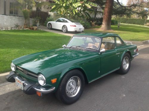 1976 triumph tr6 california car