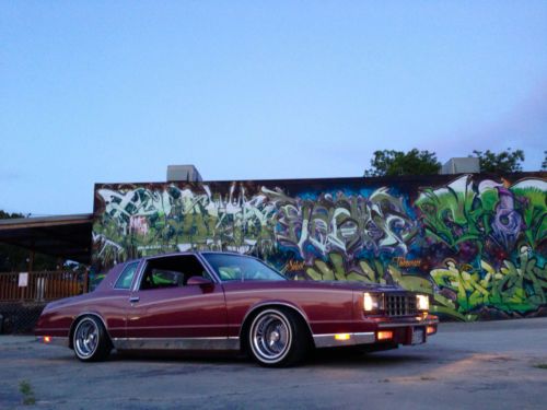 1986 chevrolet monte carlo base coupe 2-door 5.0l