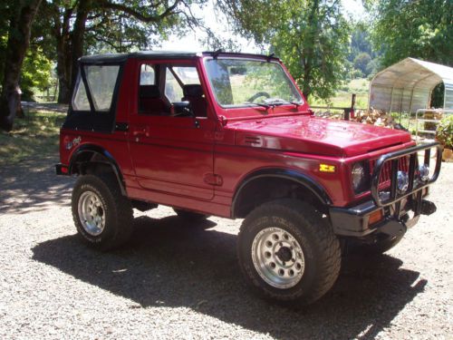 1985 suzuki jimny / sj410 / samurai 88k original miles, rare import from canada