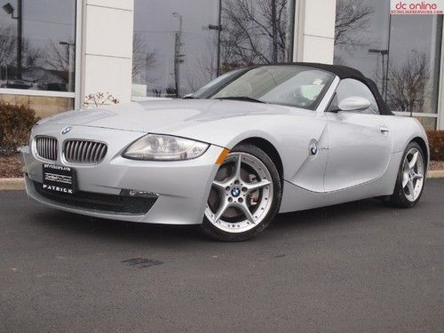 '07 z4 roadster 3.0si super clean sport &amp; premium pkg's heated seats xenons+more