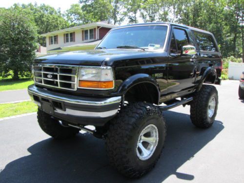 1995 ford bronco eddie bauer sport utility 2-door 5.8l