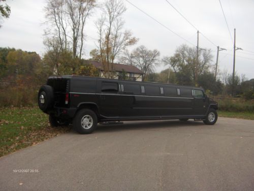 2006 hummer h2 limousine