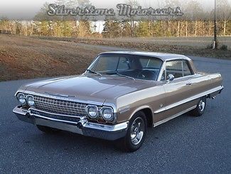 1963 tan! impala power brakes no rust detailed inside and outside strong driver