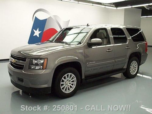 2008 chevrolet tahoe hybrid htd leather sunroof nav 45k texas direct auto