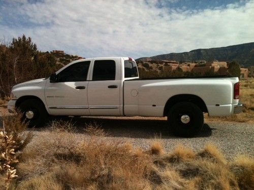 2004 dodge 3500 crew, laramie,  dually, 2wd, 6sp, e-brake