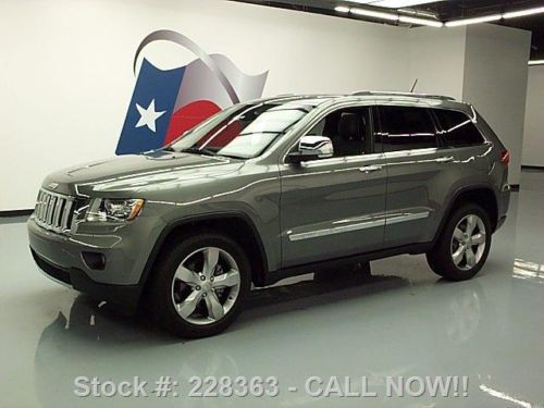 2012 jeep grand cherokee overland hemi v8 nav 20&#039;s 10k texas direct auto