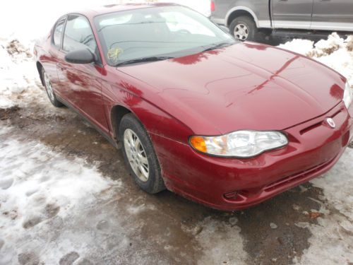 2005 chevrolet monte carlo ls coupe 2-door 3.4l