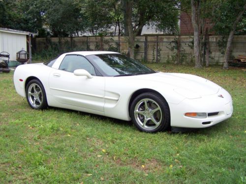 2001 corvette coupe with removable top-only 47,293 miles