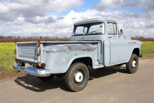 1957 Chevrolet NAPCO Stepside Pickup, Big Window, Short Bed, 1/2 Ton,1955,1956, image 5