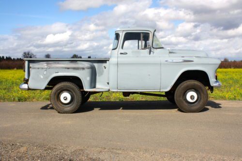 1957 Chevrolet NAPCO Stepside Pickup, Big Window, Short Bed, 1/2 Ton,1955,1956, image 6