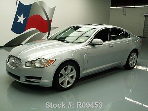 2009 jaguar xf luxury sunroof paddle shift leather 53k! texas direct auto