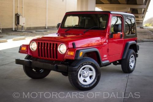 2006 jeep wrangler sport right hand drive hard top 4x4