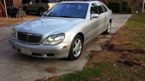 2000 mercedes-benz s430 base sedan 4-door 4.3l