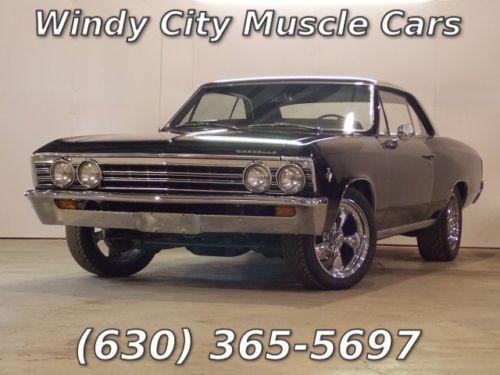 1967 chevrolet chevelle restomod zz4 fresh frame off nut and bolt restoration!