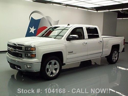 2014 chevy silverado crew tx edition leather rear cam texas direct auto